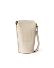 ECCO® Pot Umhängetasche aus Leder - Beige - B