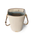 ECCO® Pot Umhängetasche aus Leder - Beige - I