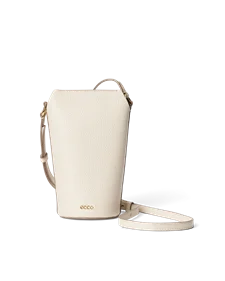 ECCO® Pot crossbody veske skinn - Beige - M