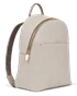 ECCO® Round Pack Rucksack aus Leder - Beige - M