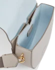 Skórzana torebka saddle bag ECCO® - Beżowy - I