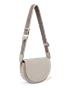 Skórzana torebka saddle bag ECCO® - Beżowy - M