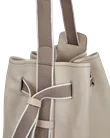 Skórzana torba hobo ECCO® Sail - Beżowy - D1