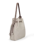 ECCO® Sail Leather Hobo Bag - Beige - M