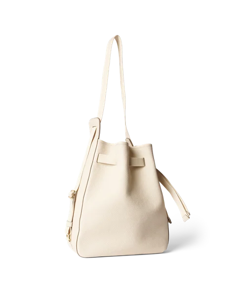 ECCO® Sail Hobo-Tasche aus Leder - Beige - B