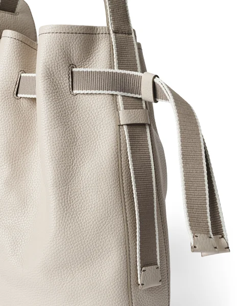 ECCO® Sail Hobo taske i læder - Beige - D1