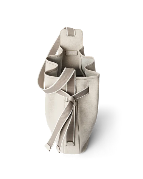 ECCO® Sail Leather Hobo Bag - Beige - I