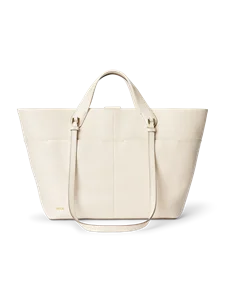 ECCO® Tote tote bag skinn - Beige - M