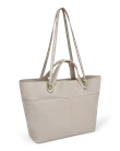 ECCO® Shopper taske i læder - Beige - M