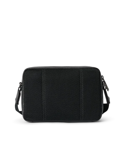 ECCO® Leather Camera Bag - Black - B