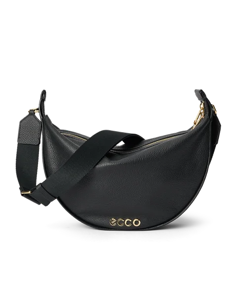 ECCO® Fortune Umhängetasche aus Leder - Schwarz - M