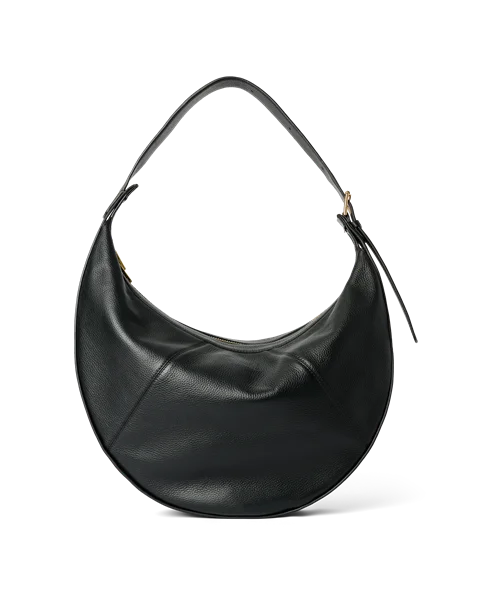 ECCO® Fortune Leather Shoulder Bag - Black - B