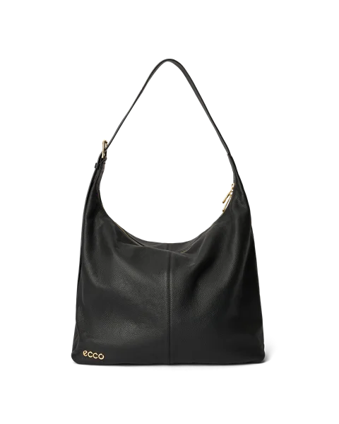 ECCO® Hobo sac hobo en cuir - Noir - M