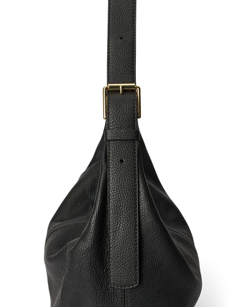 ECCO® Hobo minkšta odinė rankinė - Juodas - D2