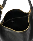 ECCO® Hobo sac hobo en cuir - Noir - I