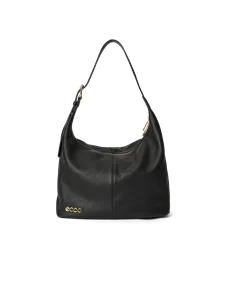 ECCO® Hobo minkšta odinė rankinė - Juodas - M