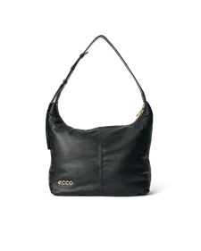 ECCO® Hobo-väska i skinn - Svart - M