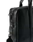 ECCO® sac pour ordinateur portable en cuir - Noir - D1