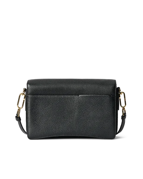 ECCO® Leather Pinch Crossbody Bag - Black - B