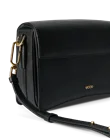 ECCO® Leather Pinch Crossbody Bag - Black - D1