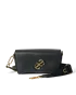 Skórzana torebka przez ramię ECCO® Pinch - Czarny - M