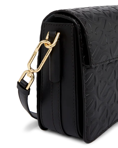 ECCO® Pinch Leren crossbodytas - Zwart - D2