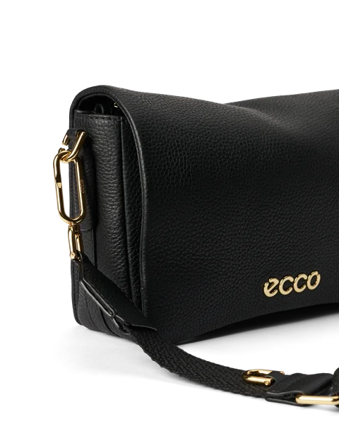 ECCO® Pinch Umhängetasche aus Leder - Schwarz - D1