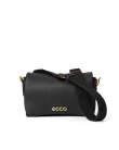 ECCO® Pinch Leather Crossbody Bag - Black - M