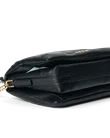 Kožená kabelka cez rameno ECCO® - Čierna - D2
