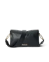 Skórzana torba przez ramię z klapką ECCO® - Czarny - M