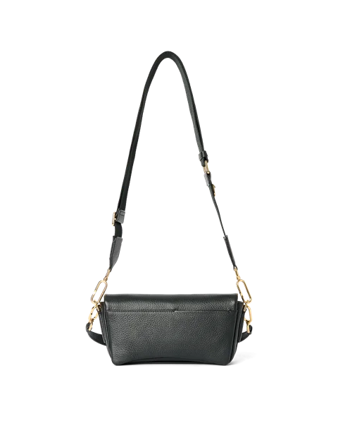 Kožená crossbody kabelka ECCO® Pinch - Černá - B