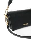 Kožená crossbody kabelka ECCO® Pinch - Černá - D1