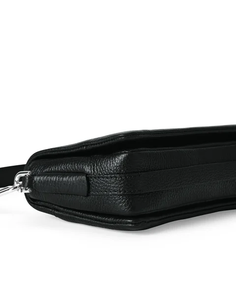 Kožená crossbody kabelka ECCO® Pinch - Černá - D2