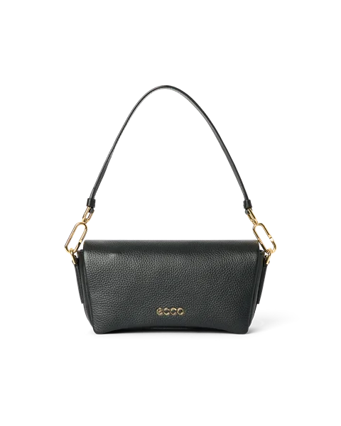 Kožená crossbody kabelka ECCO® Pinch - Černá - M