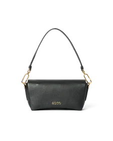 ECCO® Pinch Umhängetasche aus Leder - Schwarz - M