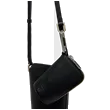 ECCO® Pot Textureblock Leather Crossbody Bag - Black - Lifestyle 2