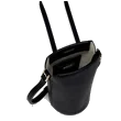 ECCO® Pot Textureblock sac bandoulière cuir - Noir - Inside