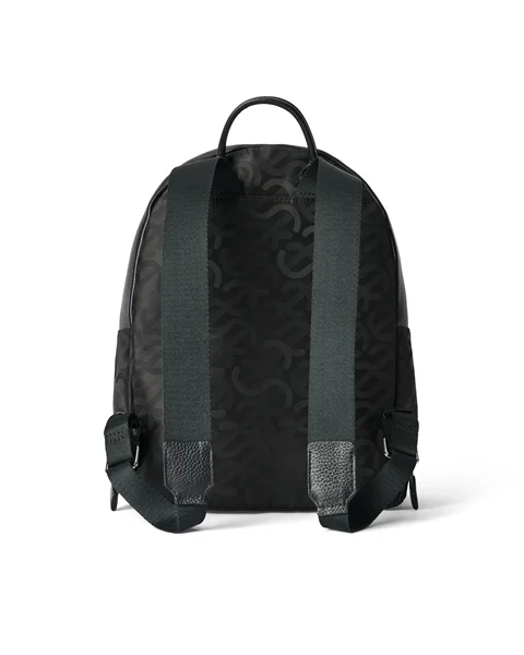 Tekstylny plecak ECCO® Round Pack - Czarny - B