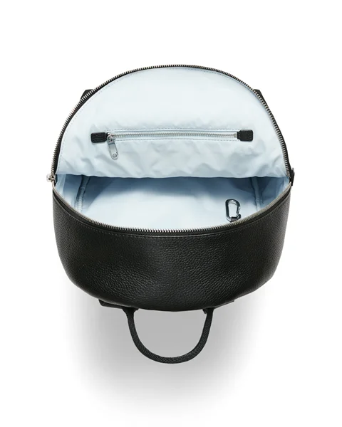 ECCO® Round Pack Rucksack aus Textil - Schwarz - Be