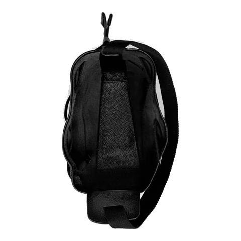 Kožená kabelka přes rameno ECCO® Sail - Černá - Birdeye