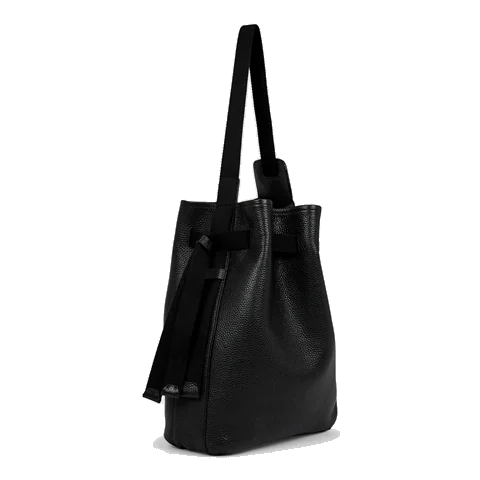 ECCO® Sail Leather Shoulder Bag - Black - Main