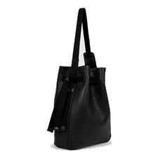 Skórzana torba na ramię ECCO® Sail - Czarny - Main