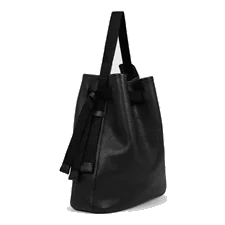 Skórzana torba na ramię ECCO® Sail - Czarny - Main