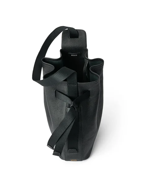 ECCO® Sail Leather Hobo Bag - Black - I