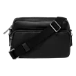 ECCO® Textureblock Leather Camera Bag - Black - Front