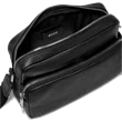Skórzana torebka listonoszka ECCO® Textureblock - Czarny - Inside