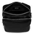 Skórzana torebka przez ramię ECCO® Textureblock - Czarny - Inside