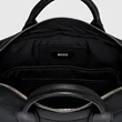 ECCO® Textureblock PC-taske i læder - Sort - Inside