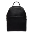 Kožený ruksak ECCO® Textureblock - Čierna - Front