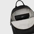 ECCO® Textureblock Leather Backpack - Black - Inside